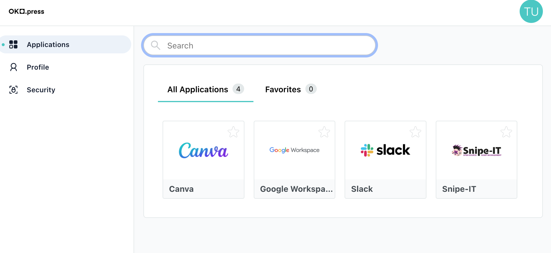 Panel po zalogowaniu